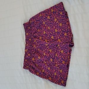 DC Comics Supergirl Pink & Purple Shorts